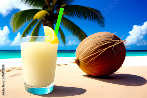 Fresh Coconut Drink