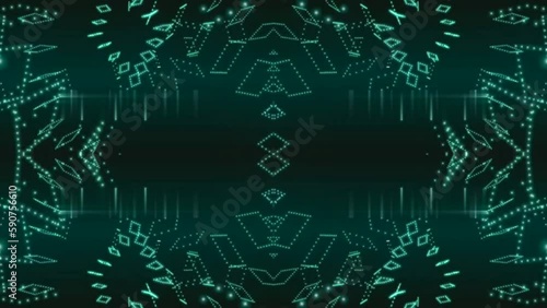 3d lighting technological background 4k
