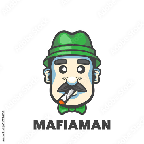 Man mascot mafia