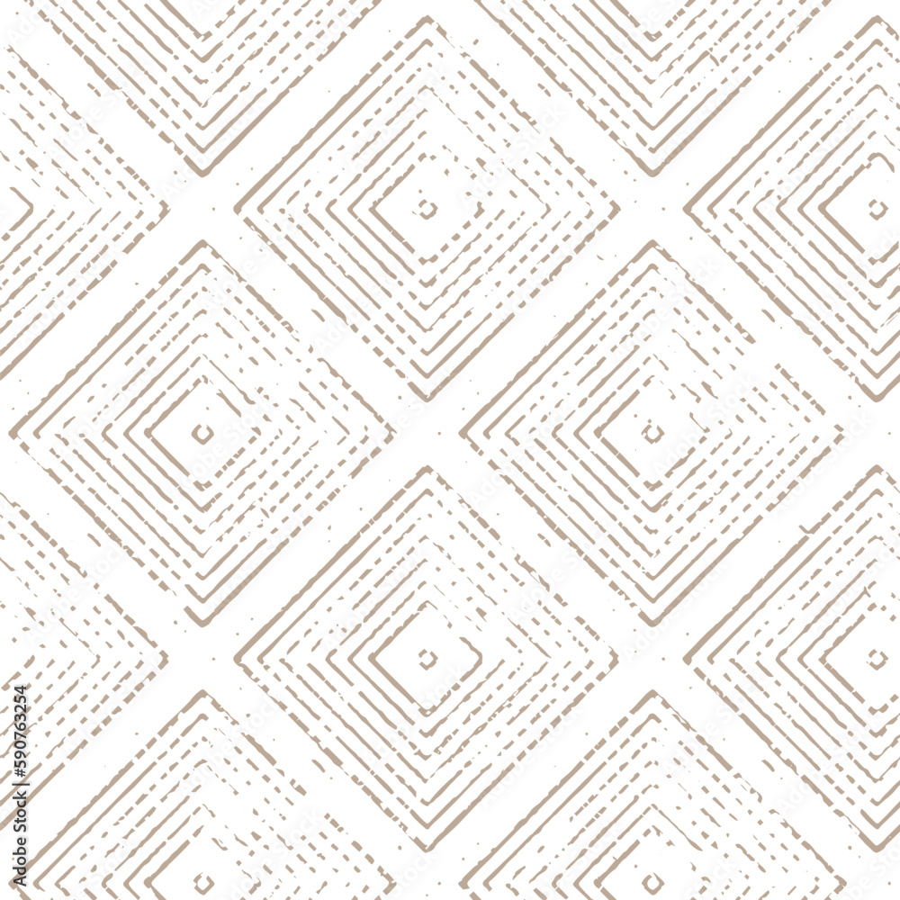 Obraz premium Monochrome twill weave plaid details seamless vector