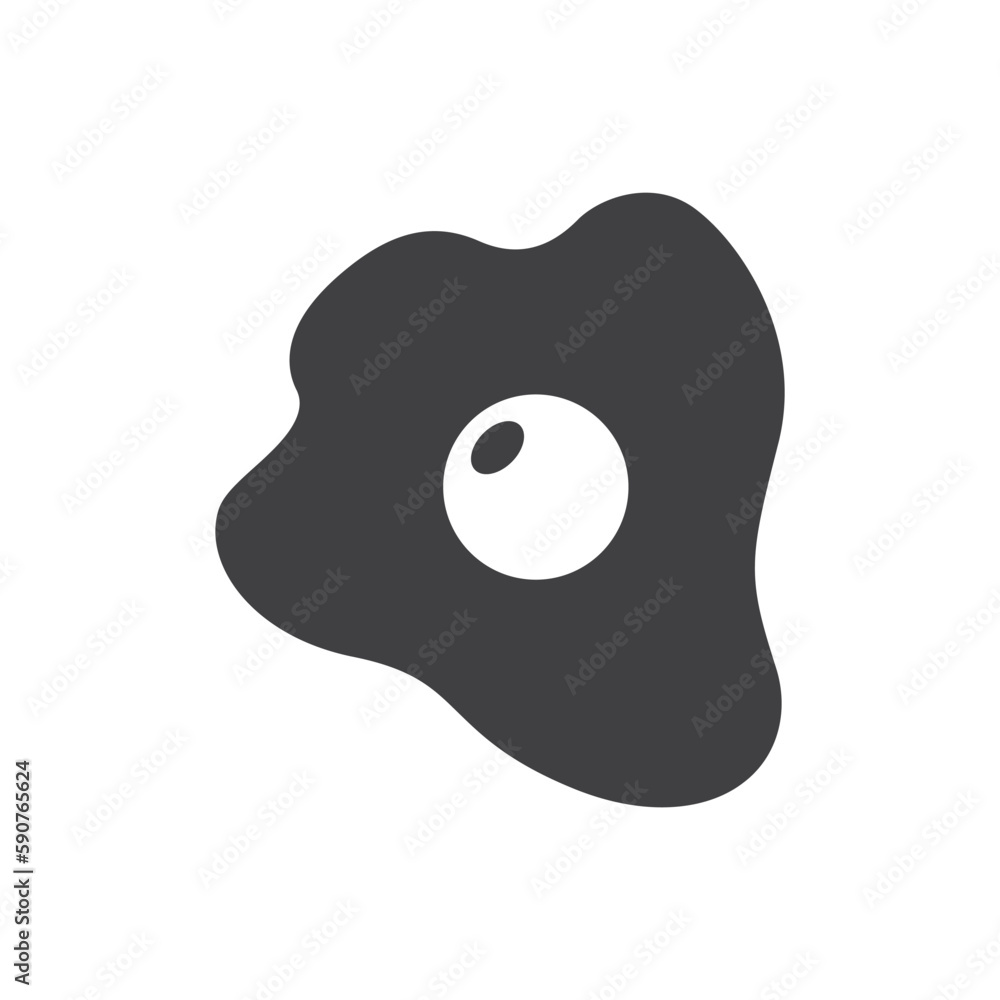 Fried egg icon. Fried egg vector sign design. Egg flat symbol pictogram. UX UI icon Fried egg icon. Fried egg vector sign design. Egg flat symbol pictogram. UX UI icon