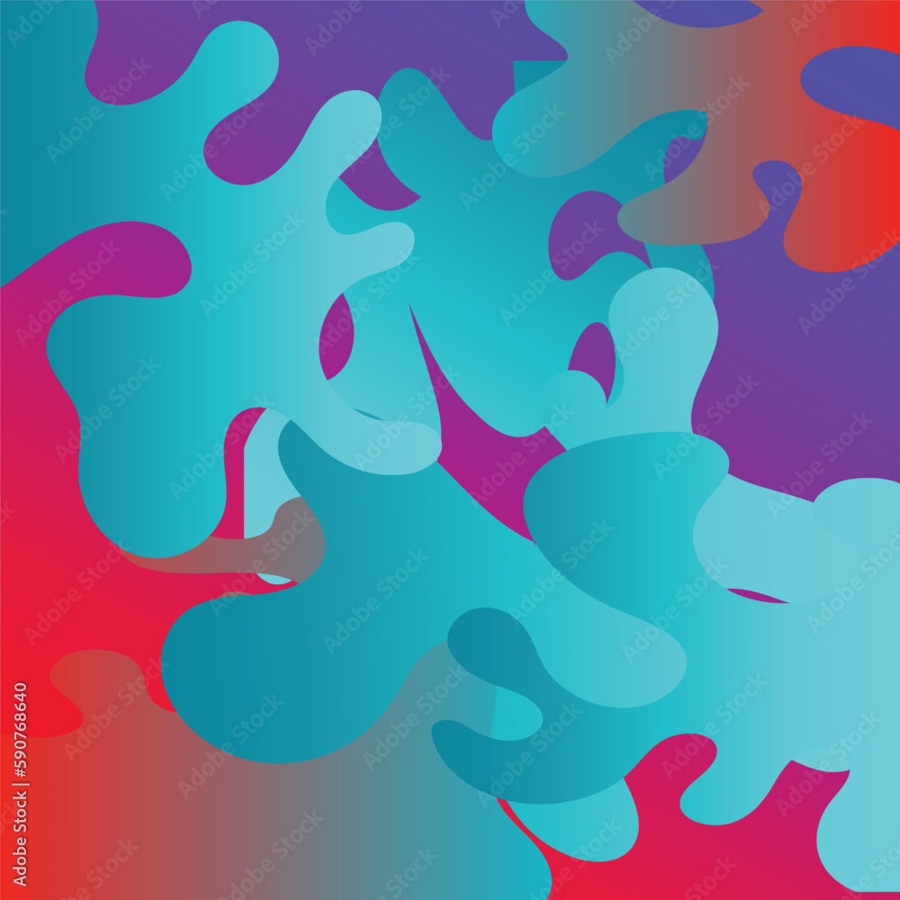 Colorful geometric background. Fluid shapes composition. Abstract background color gradient geometric ornament seamless pattern background design Colorful geometric background. Fluid shapes composition. Abstract background color gradient geometric ornament seamless pattern background design