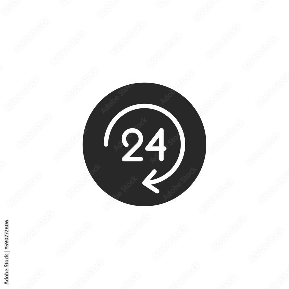 Clock icon, isolated Clock sign icon, vector illustration Clock icon, isolated Clock sign icon, vector illustration