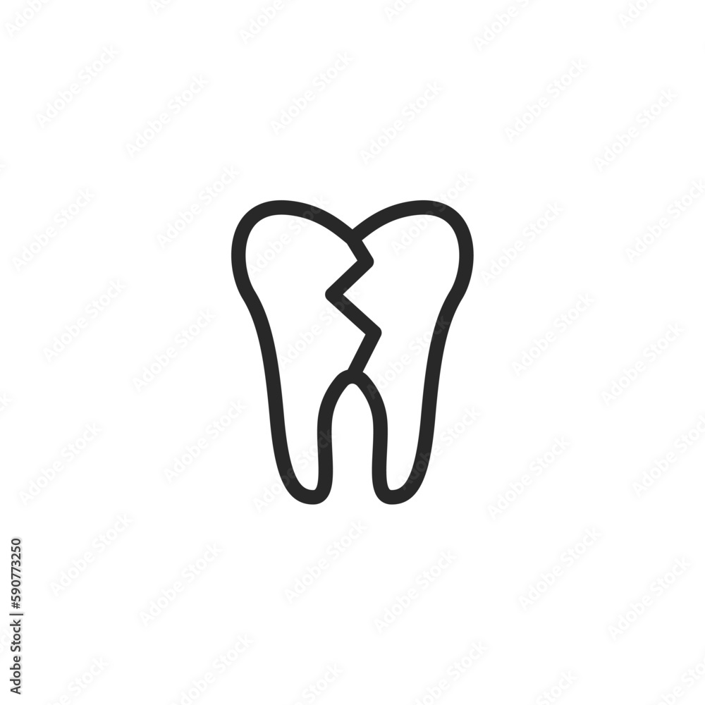 Dental icon, isolated Dental sign icon, vector illustration Dental icon, isolated Dental sign icon, vector illustration