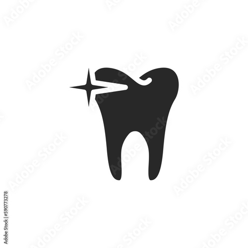 Dental icon, isolated Dental sign icon, vector illustration