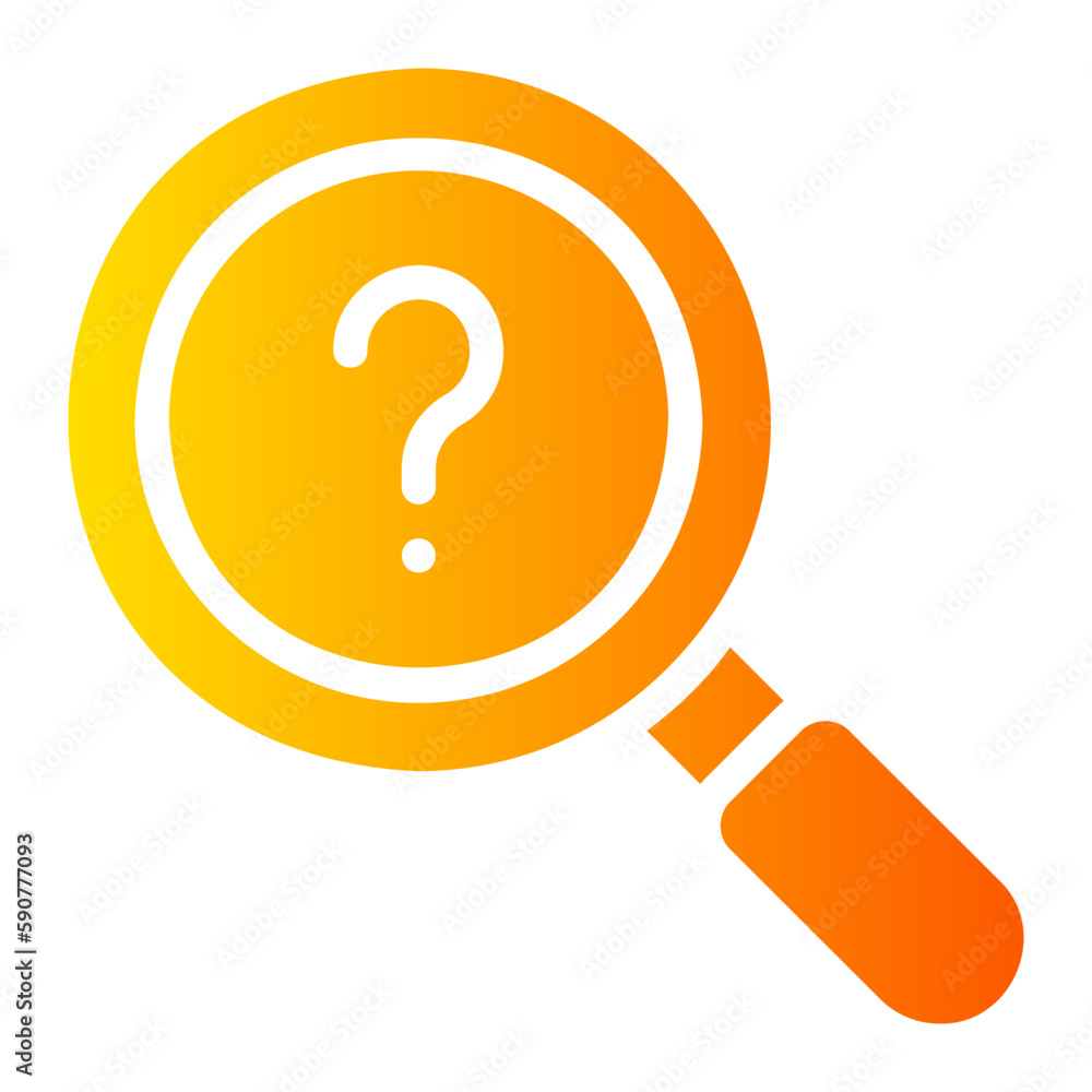 question mark gradient icon question mark gradient icon