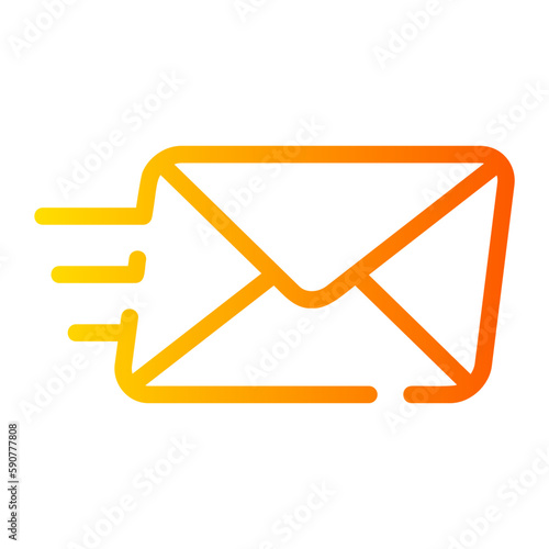sent gradient icon