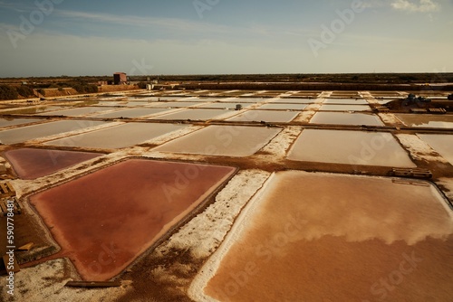 Number of Faro salt flats where sea salt is made and harvested in a rural area