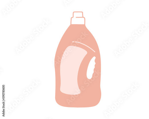 Washing agent. Flat vector illustration