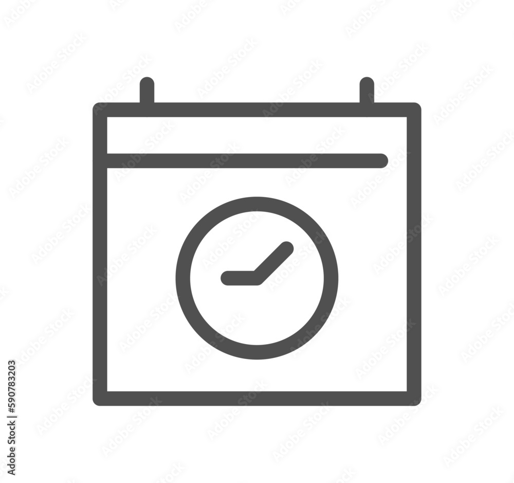 Calendar related icon outline and linear vector. Calendar related icon outline and linear vector.
