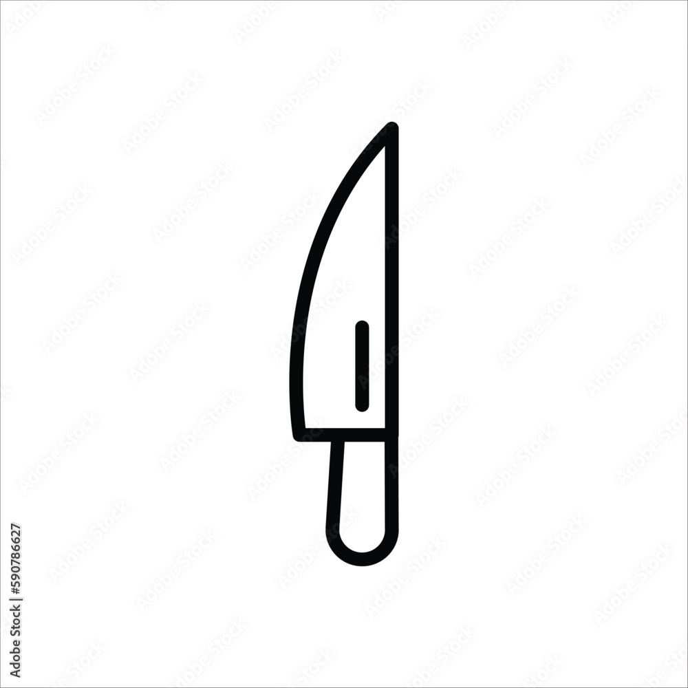Knife vector icon. Knife flat sign design. Knife symbol pictogram. UX UI icon Knife vector icon. Knife flat sign design. Knife symbol pictogram. UX UI icon