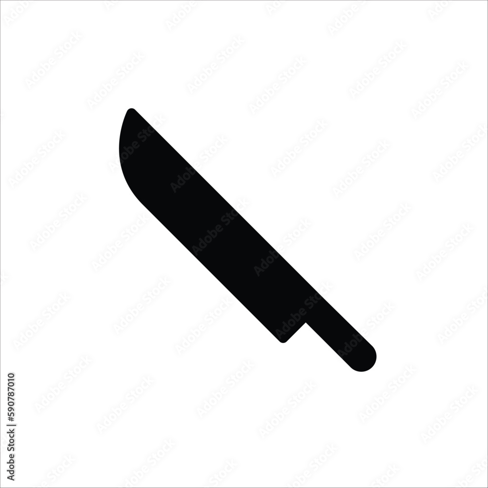Knife vector icon. Knife flat sign design. Knife symbol pictogram. UX UI icon Knife vector icon. Knife flat sign design. Knife symbol pictogram. UX UI icon