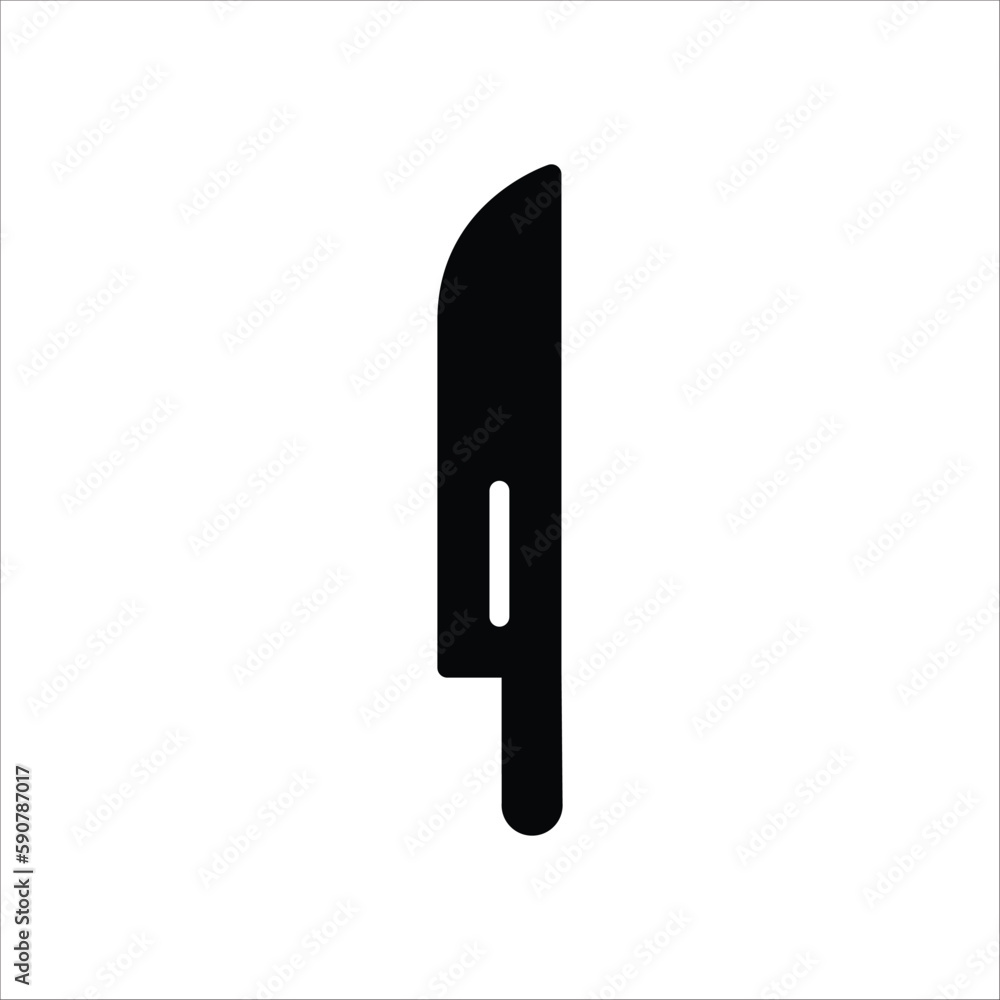 Knife vector icon. Knife flat sign design. Knife symbol pictogram. UX UI icon Knife vector icon. Knife flat sign design. Knife symbol pictogram. UX UI icon