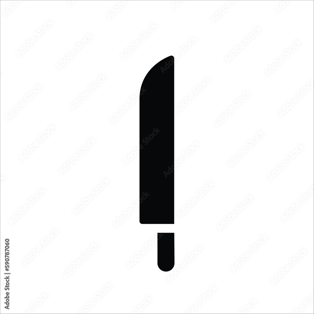 Knife vector icon. Knife flat sign design. Knife symbol pictogram. UX UI icon Knife vector icon. Knife flat sign design. Knife symbol pictogram. UX UI icon