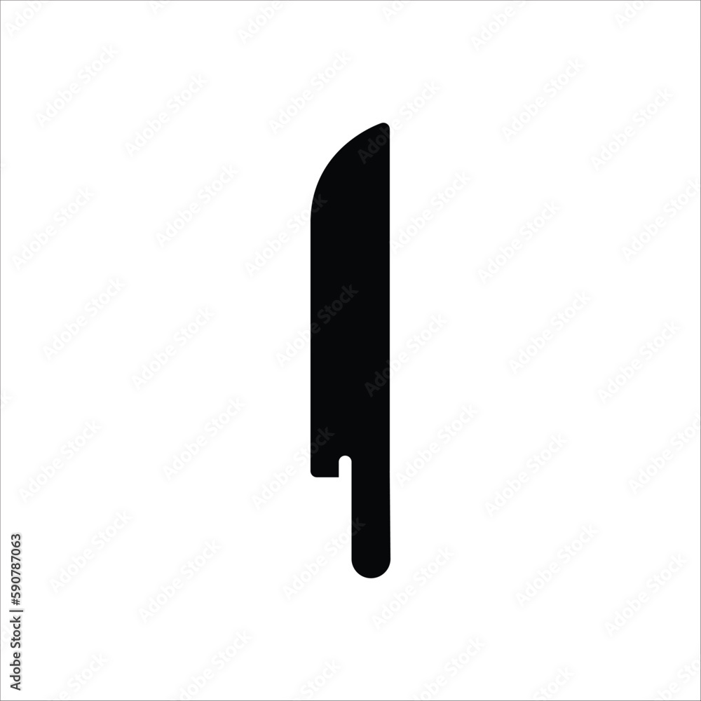 Knife vector icon. Knife flat sign design. Knife symbol pictogram. UX UI icon Knife vector icon. Knife flat sign design. Knife symbol pictogram. UX UI icon