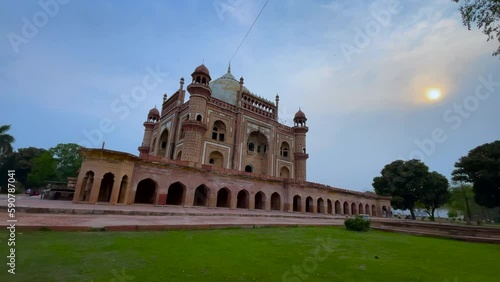 Safdarjung Tomb is located in New Delhi, India photo