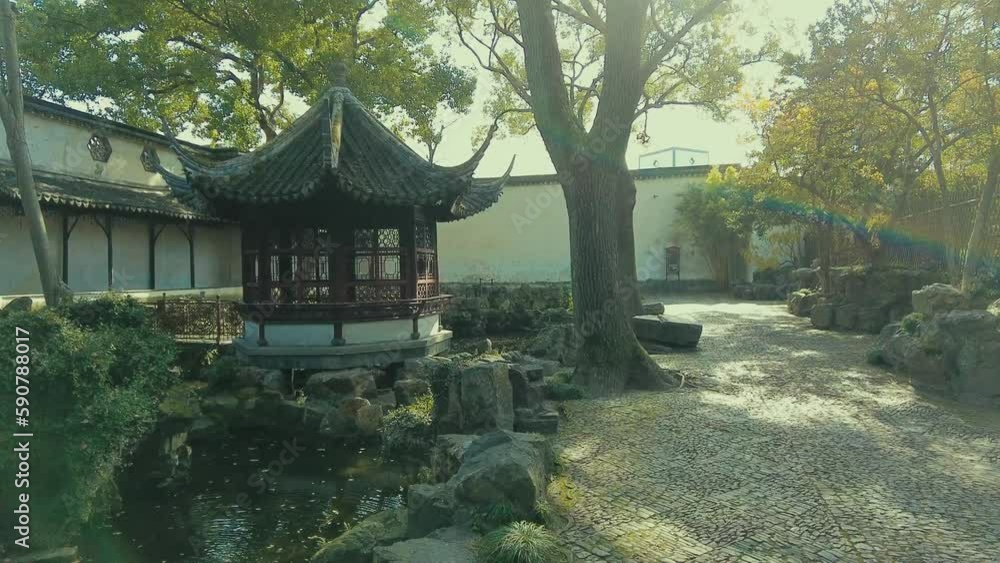 Urban buildings in city of Suzhou Urban buildings in city of Suzhou