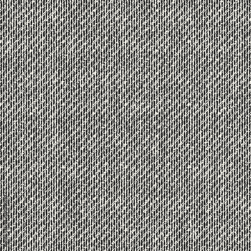 Monochrome Distressed Knit Textured Micro Striped Pattern
