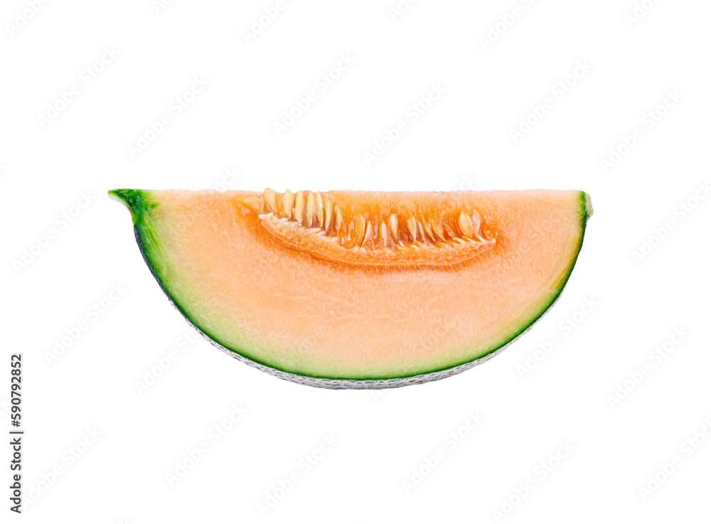 cantaloupe slice on transparent png cantaloupe slice on transparent png