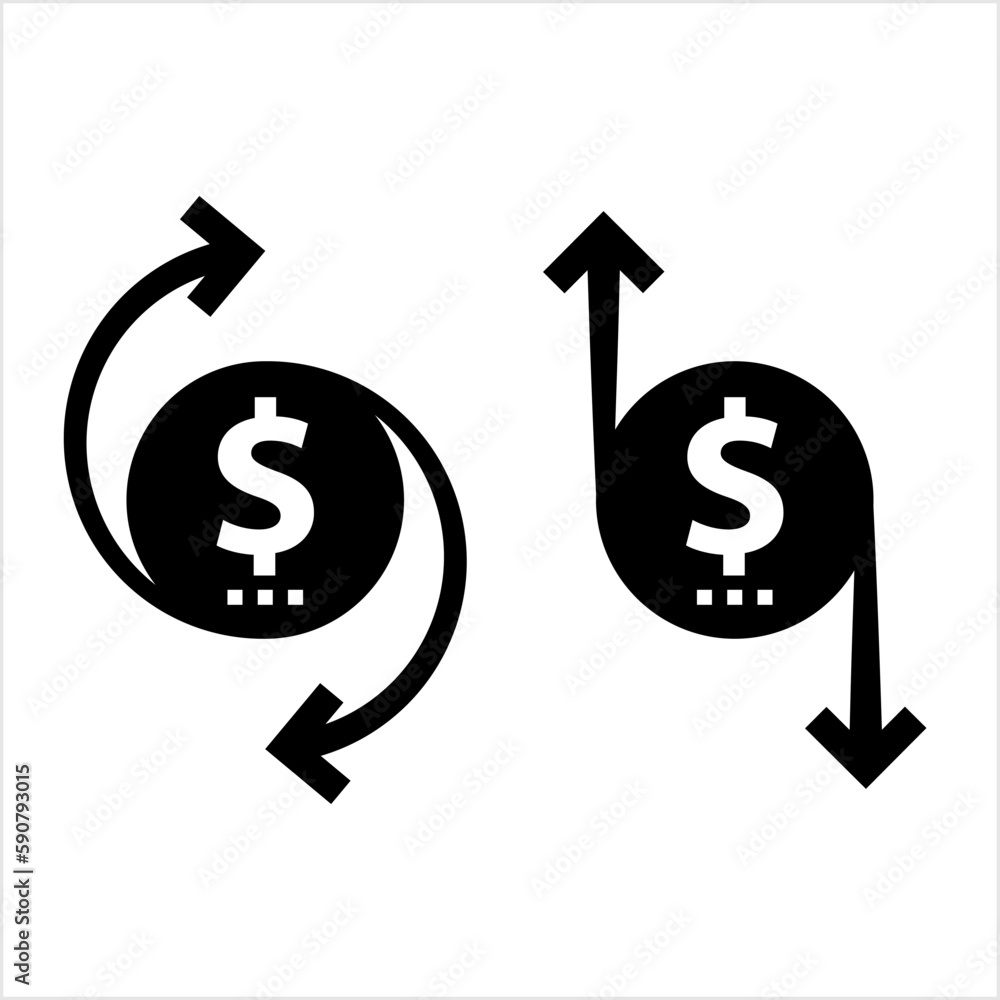 Price Change Icon, Price Drop, Increase, Fluctuation Icon Price Change Icon, Price Drop, Increase, Fluctuation Icon
