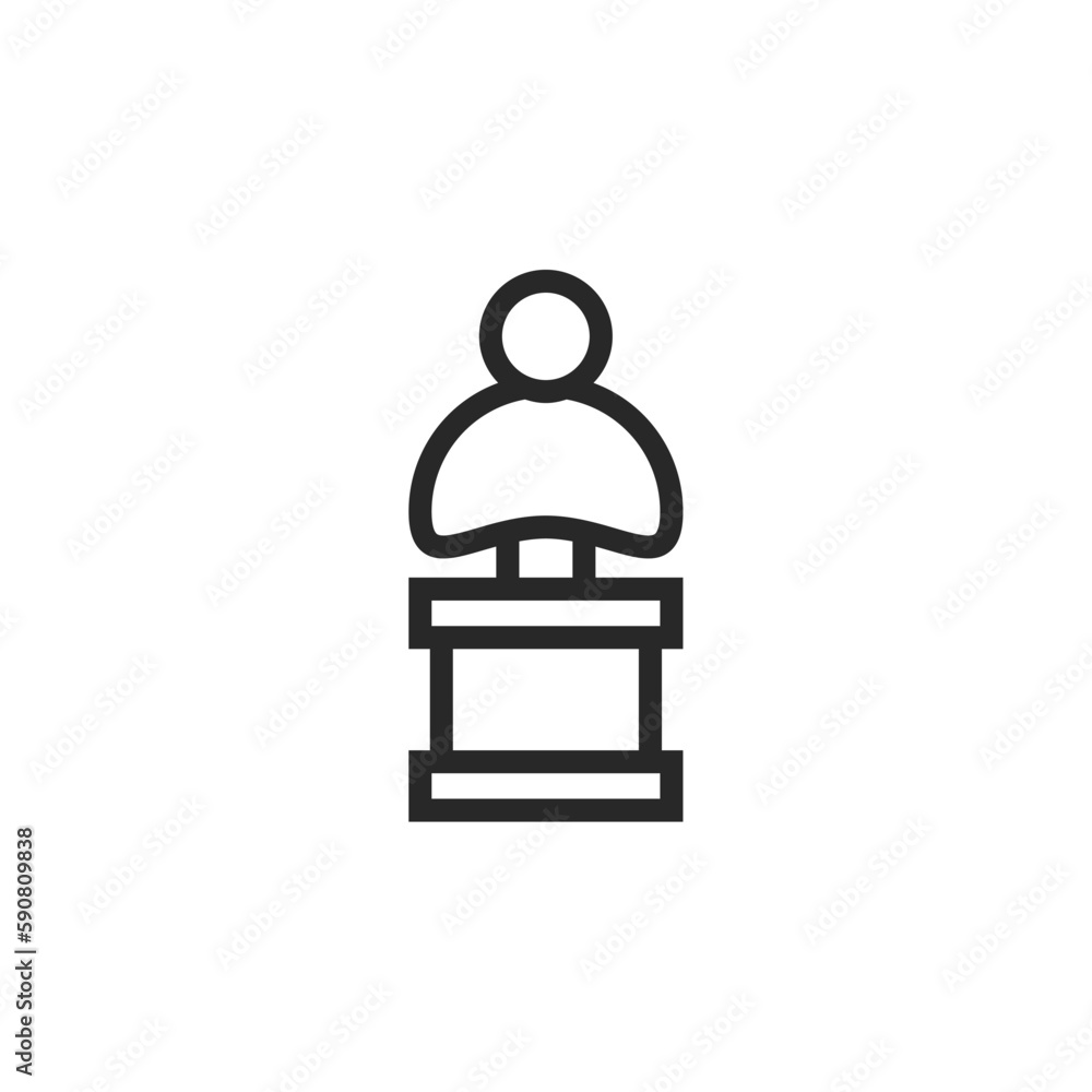 Museum icon, isolated Museum sign icon, vector illustration Museum icon, isolated Museum sign icon, vector illustration