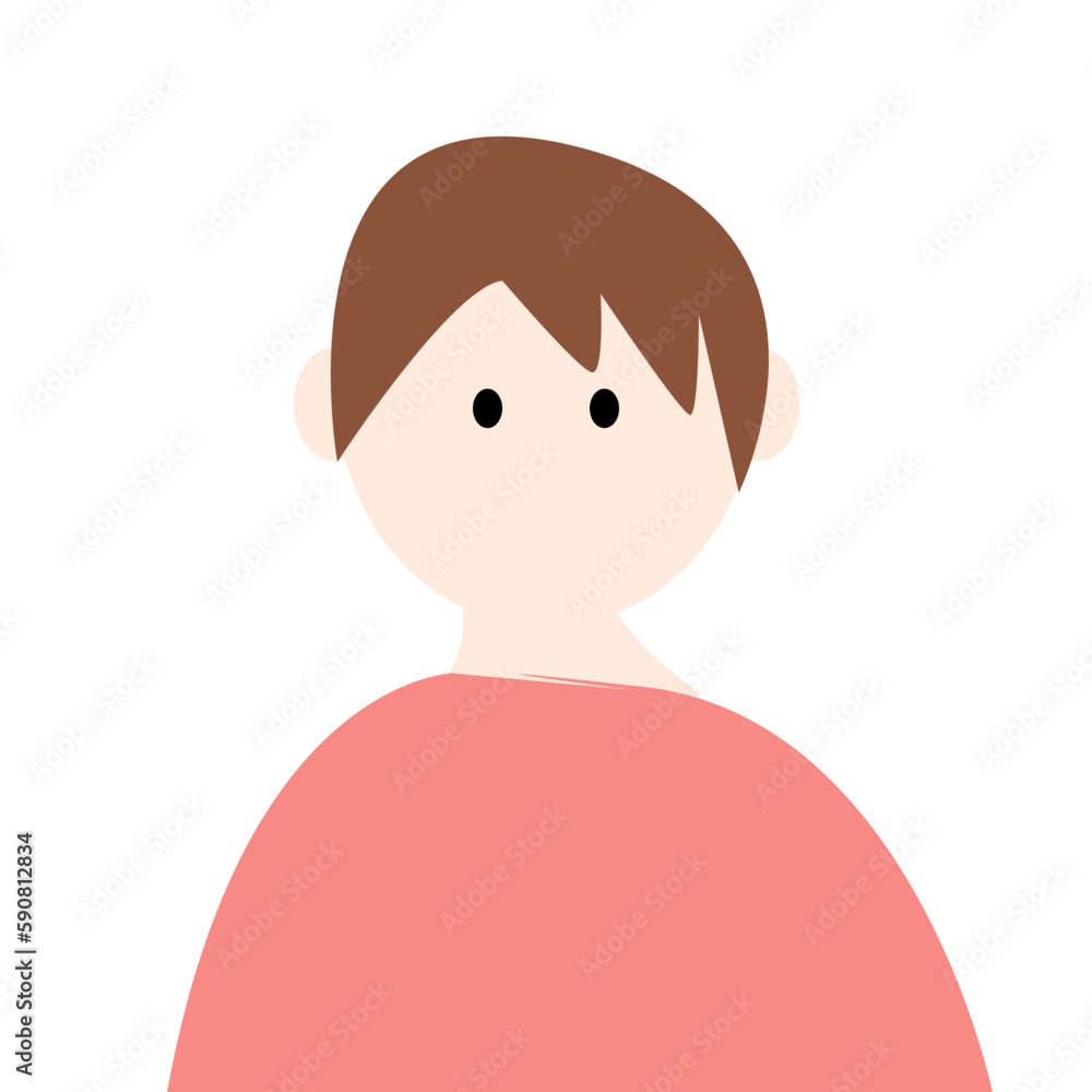 Cute Face people character set human avatar with diversity Cute Face people character set human avatar with diversity