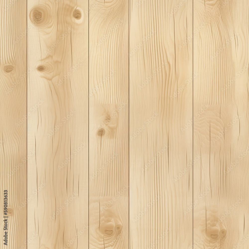light wood seamless texture, generative ai light wood seamless texture, generative ai