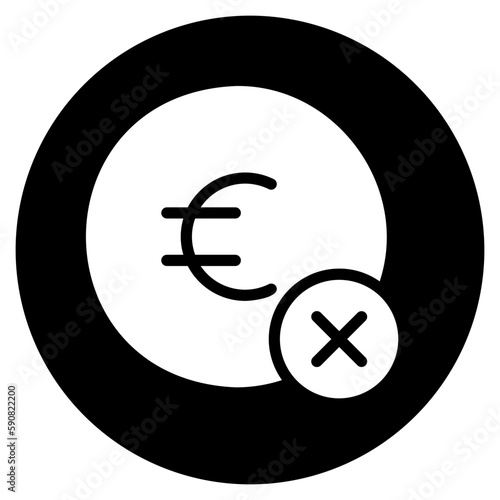 not accepted glyph icon