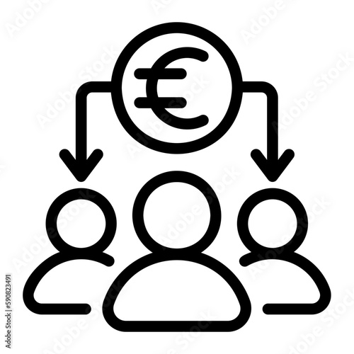 euro line icon