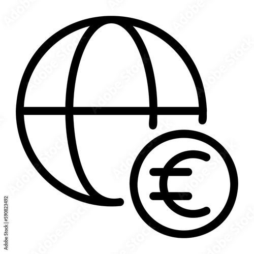 euro line icon
