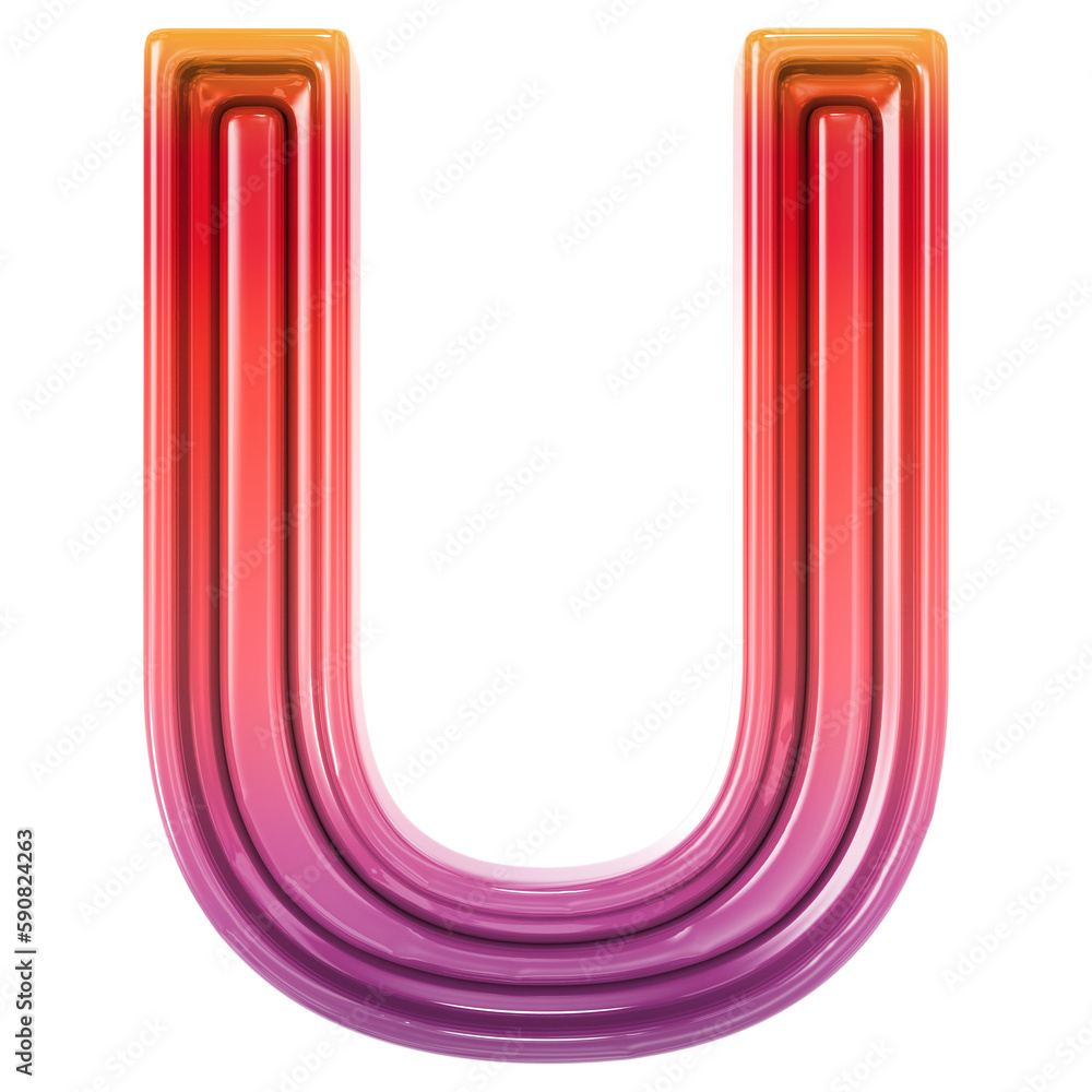 Letter 3D Render Letter 3D Render
