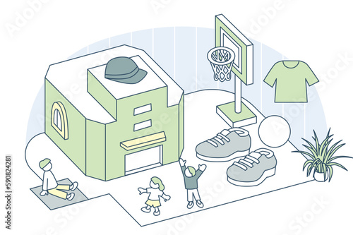 Stay Active and Have Fun with Ball Games like Basketball.