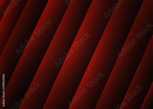 Dark red lines abstract the background