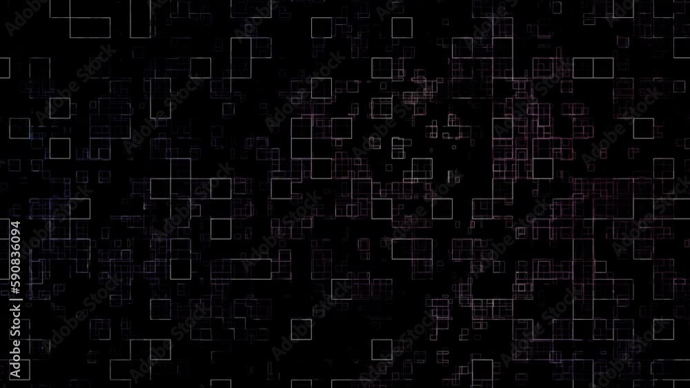 Looping digital squares Looping digital squares