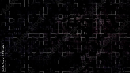 Looping digital squares