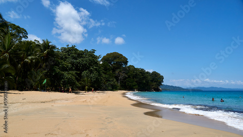 caribbean beach near puerto viejo costa rica