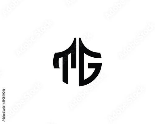 TG logo design vector template