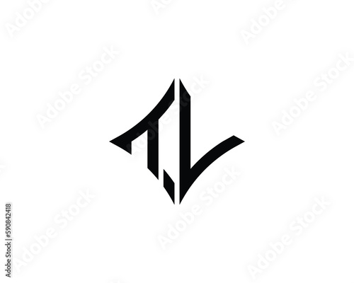 TL Logo design vector template photo