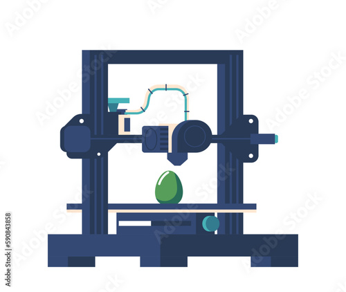 Plotter Is A Computer Printing Device That Produce Large-scale, High-quality Prints Of Graphics, Technical Drawings