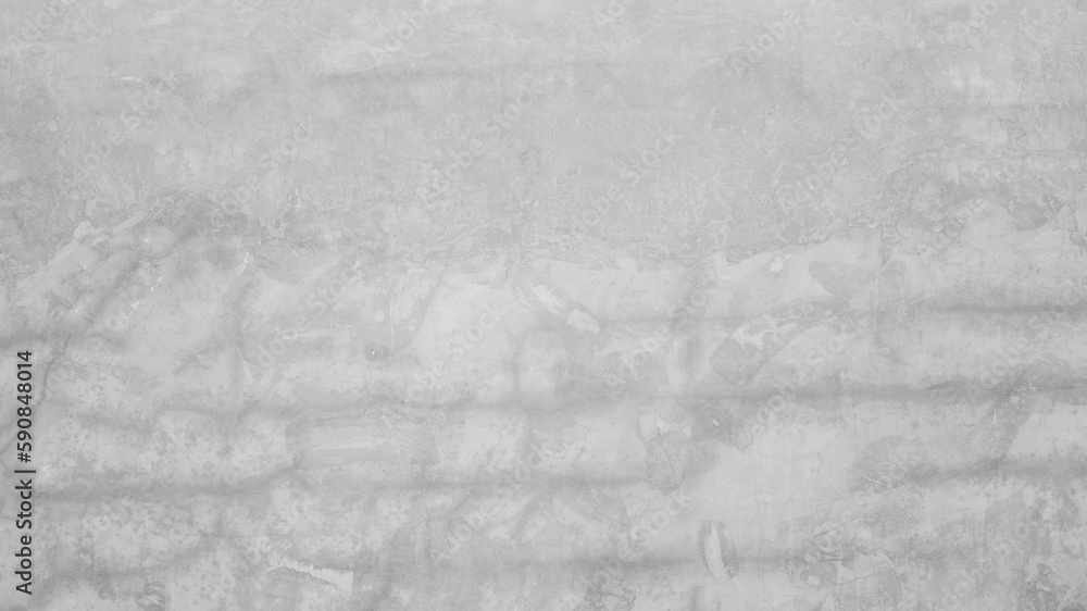 Naklejka premium Floor concrete texture and background. White cement wall room.