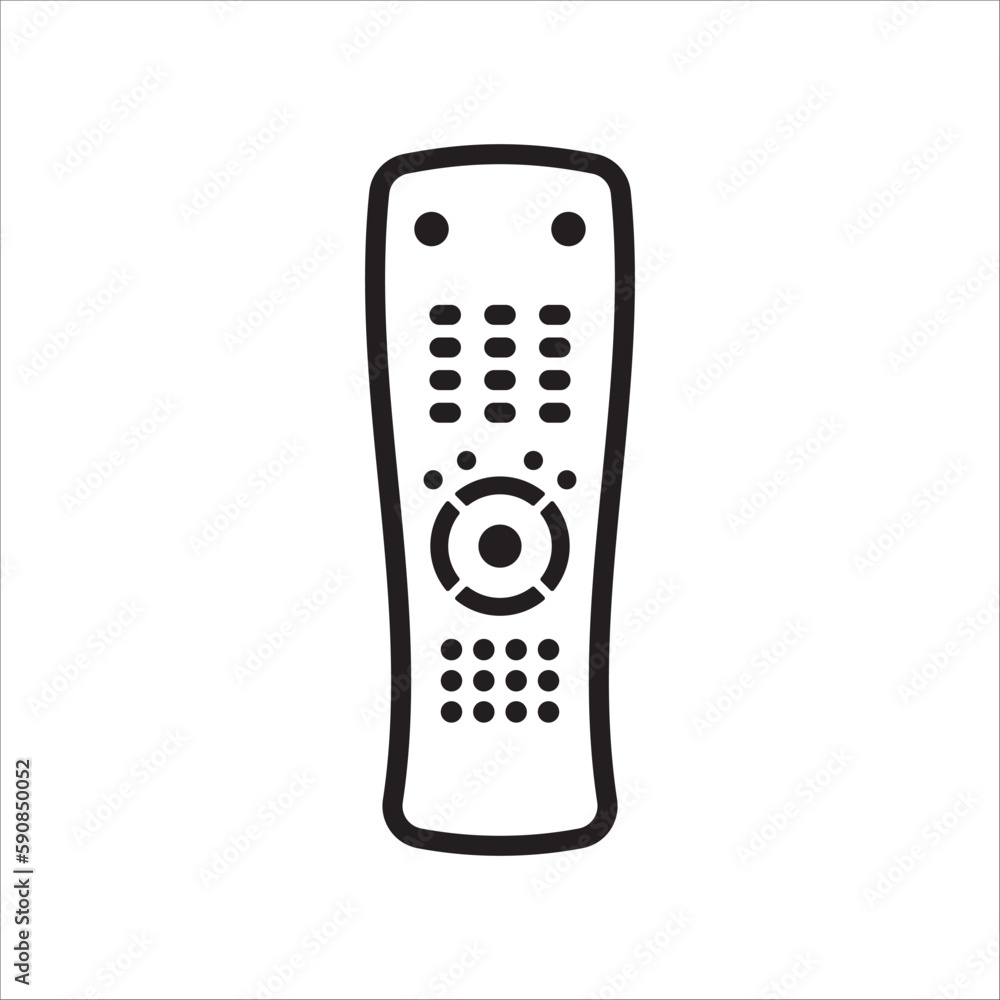 Remote controller vector icon. Remote control flat sign design. TV Television remote controller symbol pictogram. UX UI icon Remote controller vector icon. Remote control flat sign design. TV Television remote controller symbol pictogram. UX UI icon