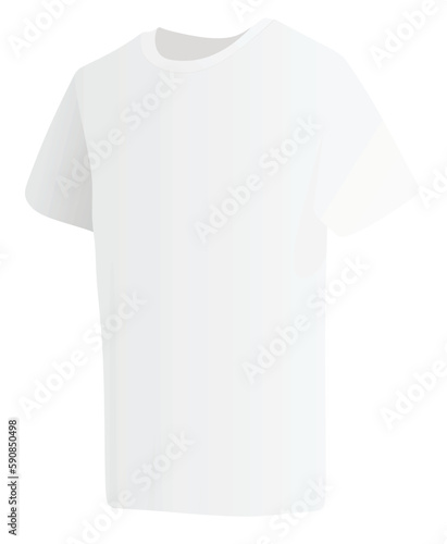 White t shirt. vector illustration © marijaobradovic
