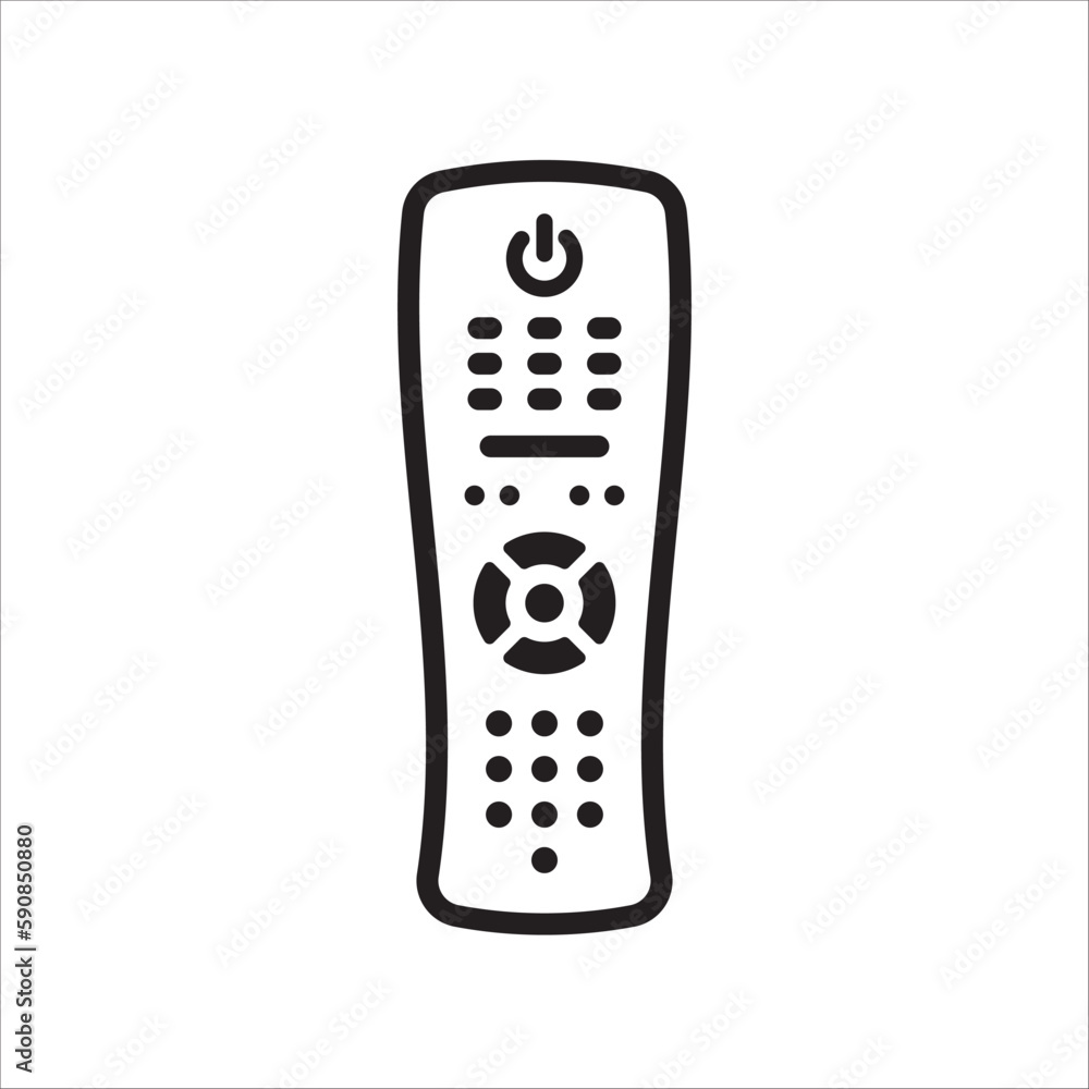 Remote controller vector icon. Remote control flat sign design. TV Television remote controller symbol pictogram. UX UI icon Remote controller vector icon. Remote control flat sign design. TV Television remote controller symbol pictogram. UX UI icon