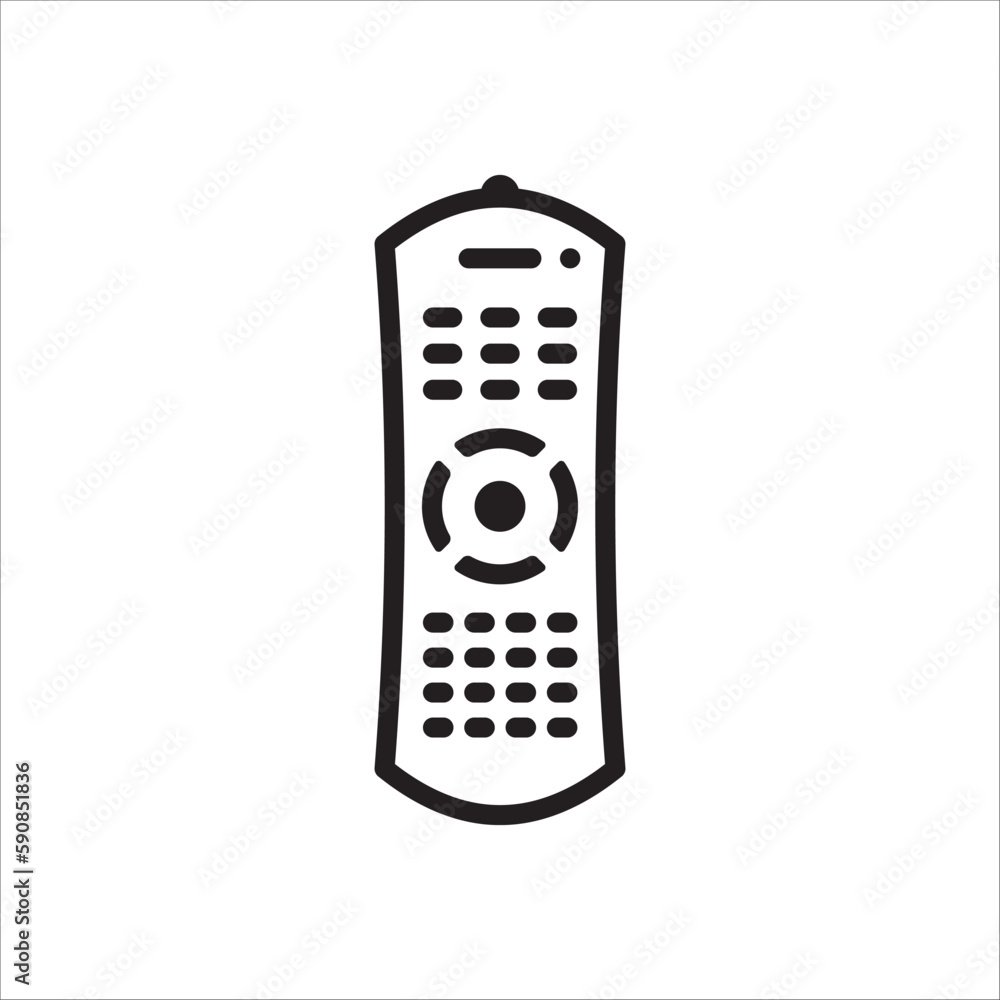 Remote controller vector icon. Remote control flat sign design. TV Television remote controller symbol pictogram. UX UI icon Remote controller vector icon. Remote control flat sign design. TV Television remote controller symbol pictogram. UX UI icon