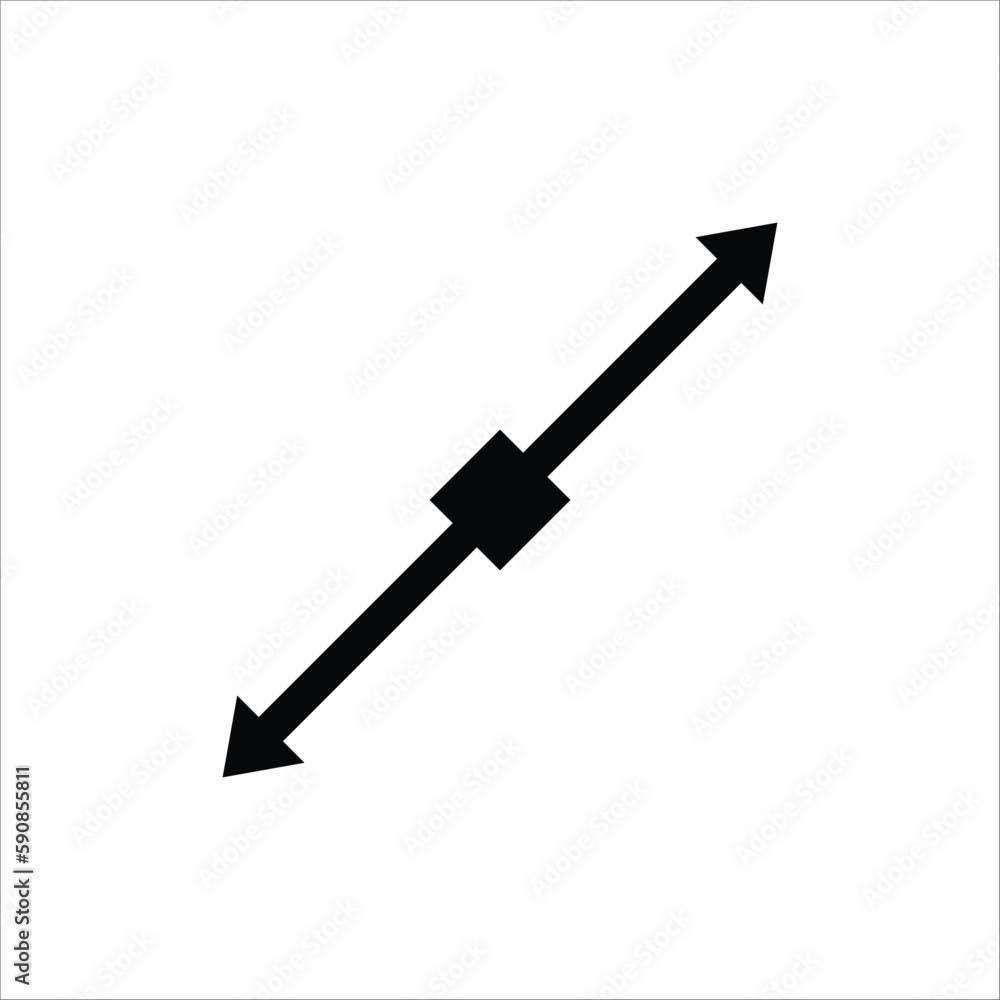 Resize vector icon. Scale flat sign design. Expand tool symbol. Maximize pictogram icon. UX UI icon Resize vector icon. Scale flat sign design. Expand tool symbol. Maximize pictogram icon. UX UI icon