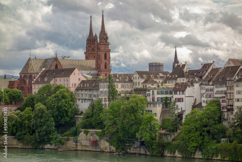Basel view from river