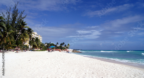 Fototapeta Naklejka Na Ścianę i Meble -  Beach View, West Coast, Barbados