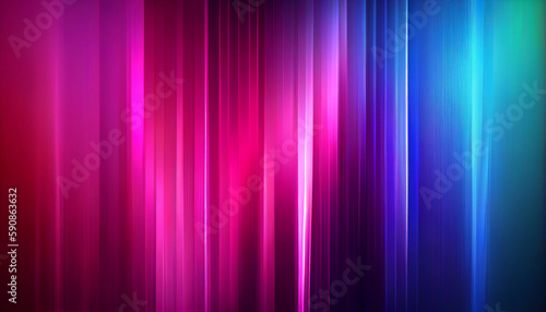 Pink magenta purple blue teal green abstract background Ai generated image