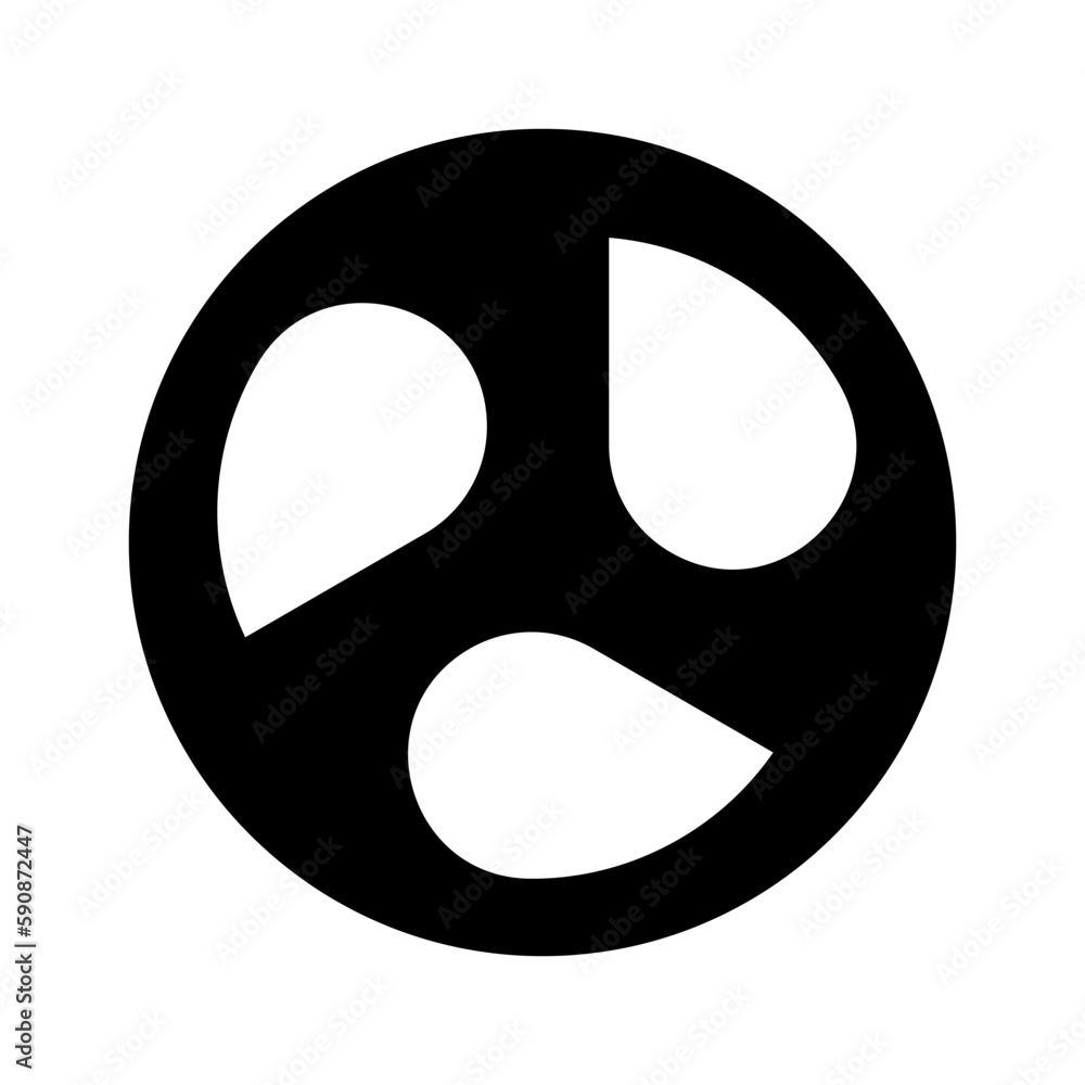 Fototapeta premium Set of decorative circle coaster for laser cutting. Round abstract geometric coaster card. Laser cut design. Vector illustration