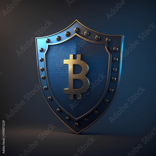 Bitcoin IT security shield